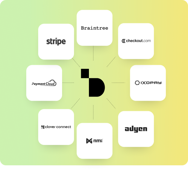 Multiple payment gateways